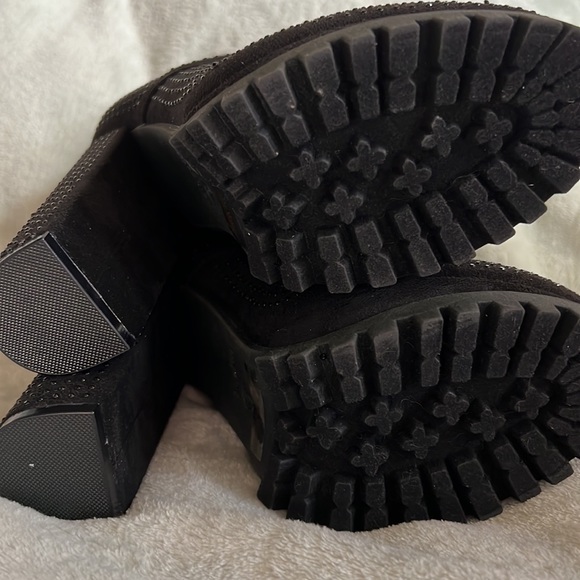 Black sparkly booties - Picture 7 of 10